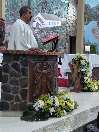 Terceira celebração do domingo reúne fiéis no Santuário de Nossa Senhora Aparecida